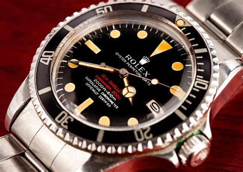 rolex sea-dweller double red price 1975 vintage|rolex sea dweller double red for sale.